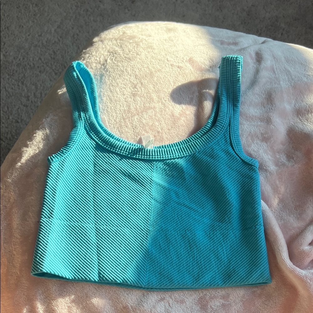 Nikibiki Turquoise Crop Top